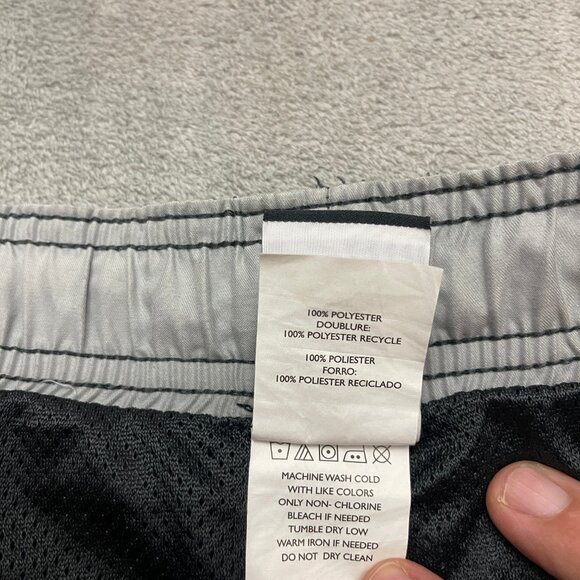 Vintage Nike Swim Trunks Board Shorts Mens XL Mesh Lined Spell Out Logo - Picture 7 of 9